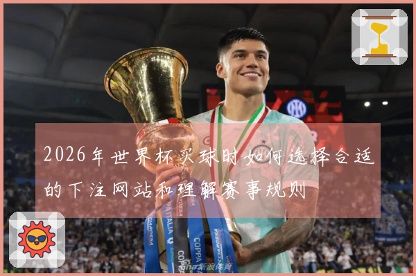 2026年世界杯买球时如何选择合适的下注网站和理解赛事规则